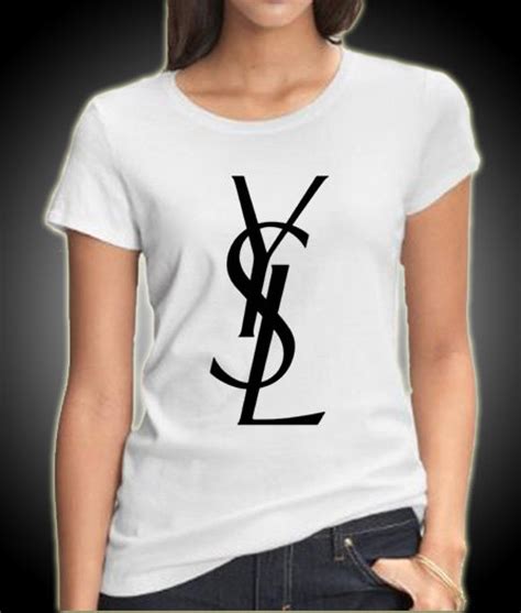 ysl white tracktop|ysl women's shirts.